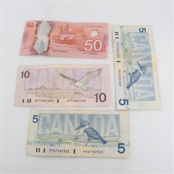 70 Canada Dollar Currency