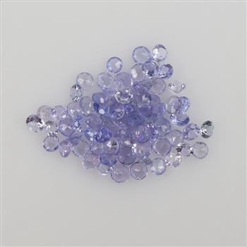 70+ Tanzanite Round Brilliant Cut Loose Stones