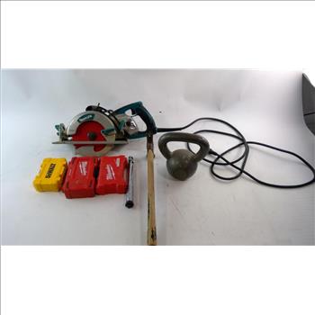 7-1/4'' Circular Saw, Drill Bit Set And More, 5+ Pieces