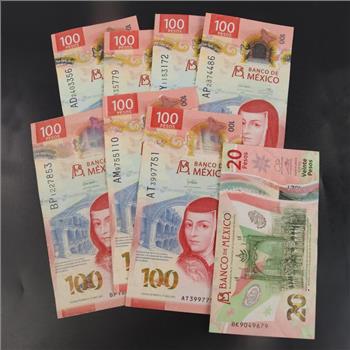 720 Mexican Pesos, Foreign Currency