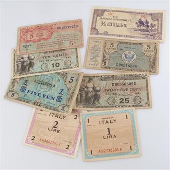 8 Allied Military Foreign Currency