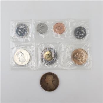 8 Canadian Coins