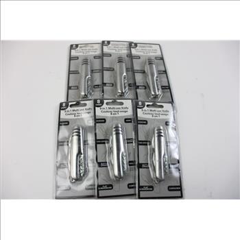 8 In 1 Multi Use Knife, 4 Pieces