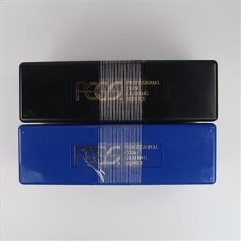 8 Professional Coin Grading Service Boxes