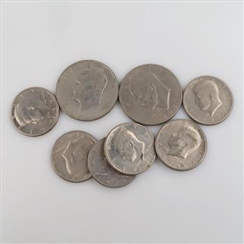8 US Coins
