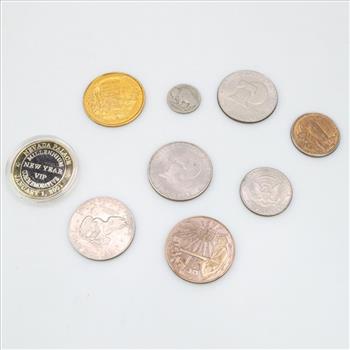 8+ US Coins And Tokens