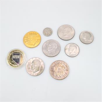 8+ US Coins And Tokens
