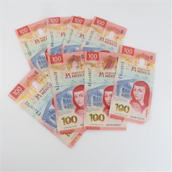 800 Mexican Pesos, Foreign Currency