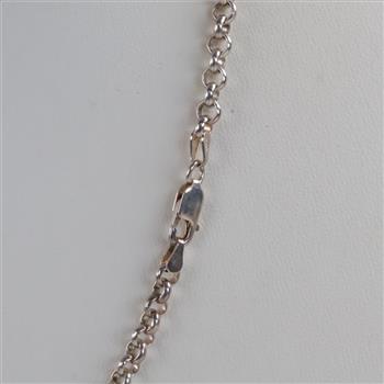 .800 Silver Charm Necklace
