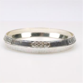.800-.900 Silver Bangle