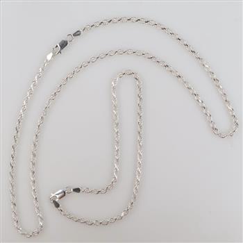 .800-.900 Silver Jewelry, 2 Pieces