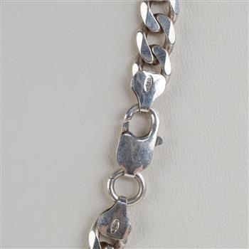 .800-.900 Silver Necklace