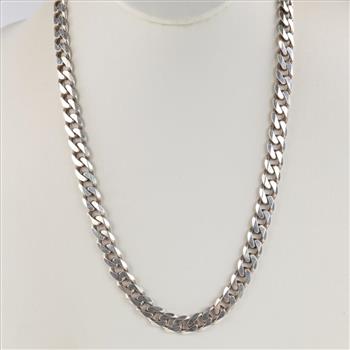.800-.900 Silver Necklace