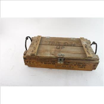 81mm Mortar Wooden Box