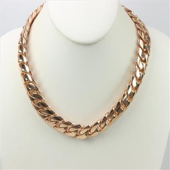 .860 Silver Chain Clear Stone Accent Necklace