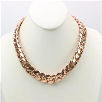 .860 Silver Chain Clear Stone Accent Necklace