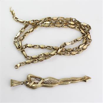 8k Gold Jewelry 2 Pieces 89 00g Property Room 8k Gold Jewelry 2 Pieces 89 00g