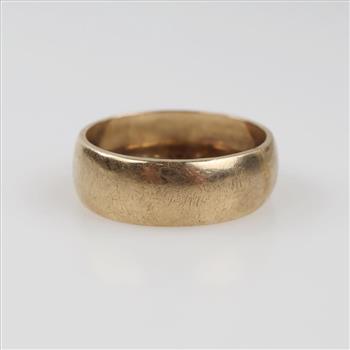 8kt Gold Band