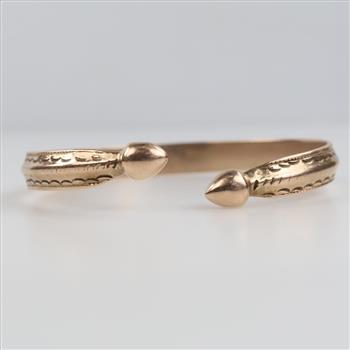 8kt Gold Bangle Bracelet