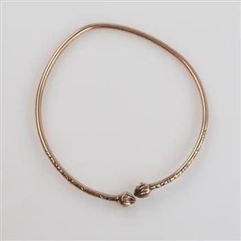 8kt Gold Cuff Bracelet