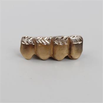 8kt Gold Dental Grill