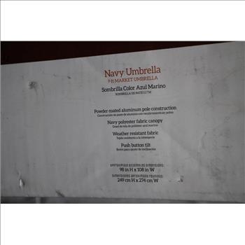 9 Ft. Market Umbrella, Navy