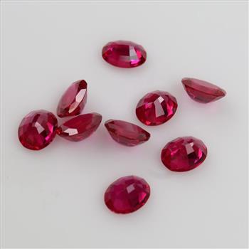 9 Pink Faceted Loose Jewelry Craft Stones