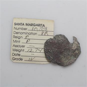 .900 Silver Santa Margarita Shipwreck Coin