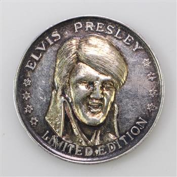 .999 Silver Elvis Presley Commemorative Coin