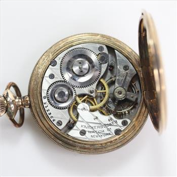 9kt GF Knickerbocker Pocket Watch