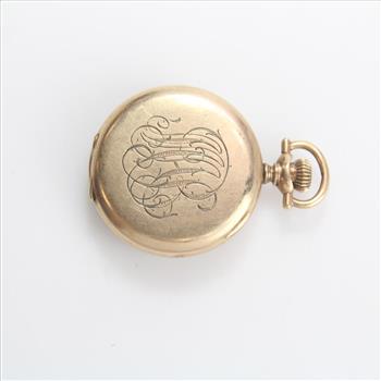 9kt GF Stetson And Crouse Pocket Watch