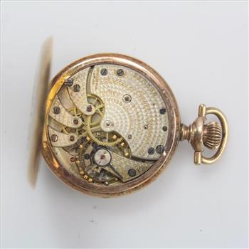 9kt GF Stetson And Crouse Pocket Watch