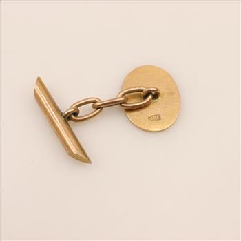 9kt Gold Chain Cufflink