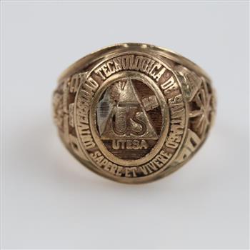 9kt Gold Class Ring