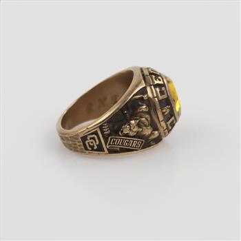 9kt Gold Class Yellow Ring