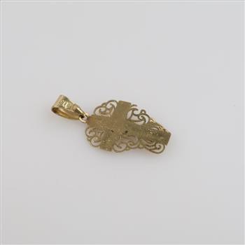 9kt Gold Cross Pendant