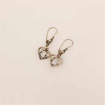 9kt Gold Dangle Earrings