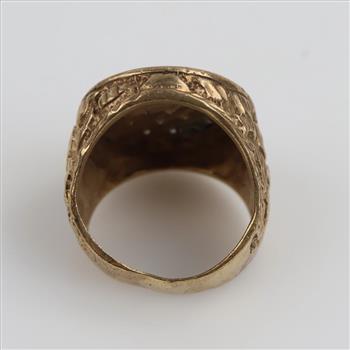9kt Gold Diamond Ring