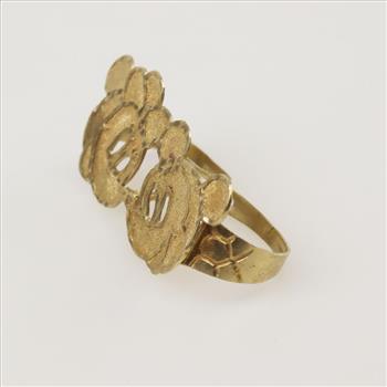 9kt Gold Disney Two Finger Ring