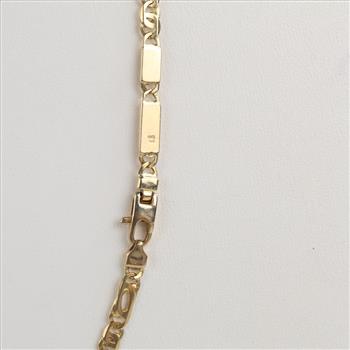 9kt Gold Dolphin Accent Necklace
