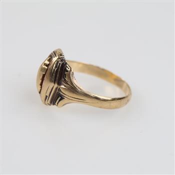 9kt Gold Hollow Ring