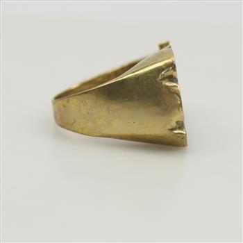 9kt Gold ID Ring