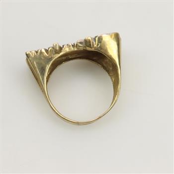 9kt Gold ID Ring