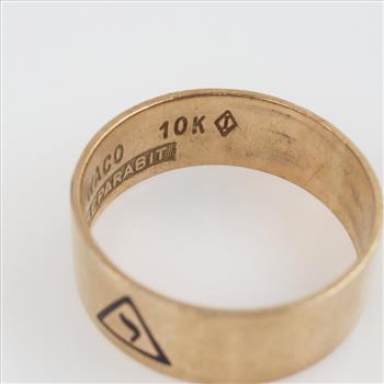 9kt Gold Masonic Band