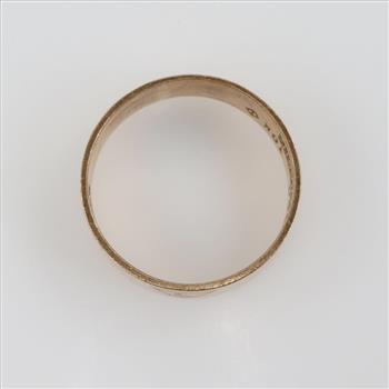 9kt Gold Masonic Band