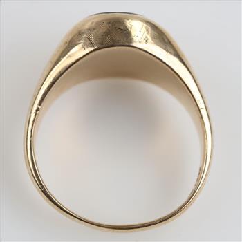 9kt Gold Purple Stone Ring