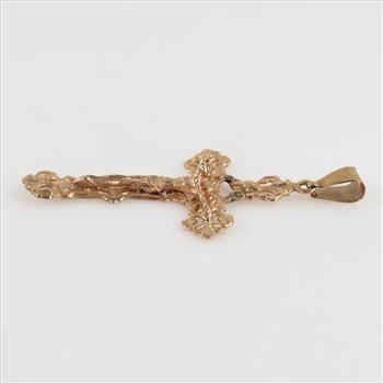 9kt Gold Religious Cross Pendant