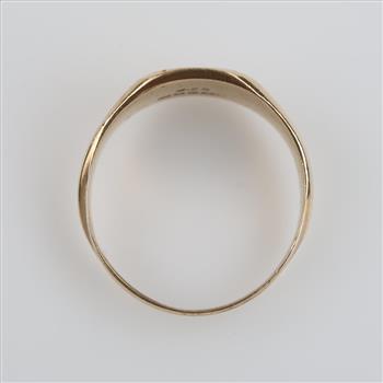 9kt Gold Signet Ring