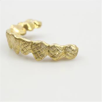 9kt Gold Teeth Caps
