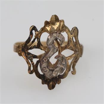 9kt Two-Tone Gold 